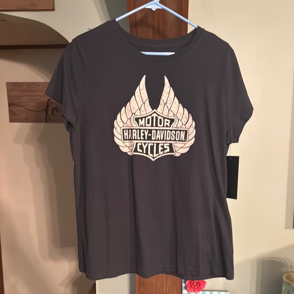 Harley-Davidson Women's Black Graphic Tee